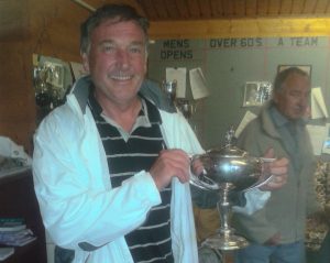 Clive McGreal, winner of the J P Smith trophy 2013